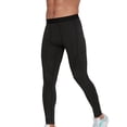 thumbnail image 3 of WBQ Men's Active Compression Pants - Workout Base Layer Tights Running Leggings, 3 of 7