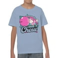 thumbnail image 2 of Officially Licensed Dubble Bubble License to Chew Bubble Gum Youth's T-shirt, 2 of 3