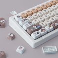 thumbnail image 4 of Keycaps TYRIXKI PBT 143 Keys Lindo gatito con sublimación de tinta, 4 of 7