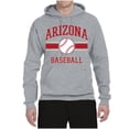 thumbnail image 2 of Wild Bobby City of Arizona Baseball Fantasy Fan Sports Unisex Hoodie Sweatshirt, Heather Grey, X-Large, 2 of 6