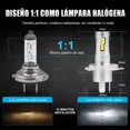 thumbnail image 2 of Kit De Faros Led H4 9003 Hb2 1:1 16000lm Para Luz Alta /baja, 2 of 8