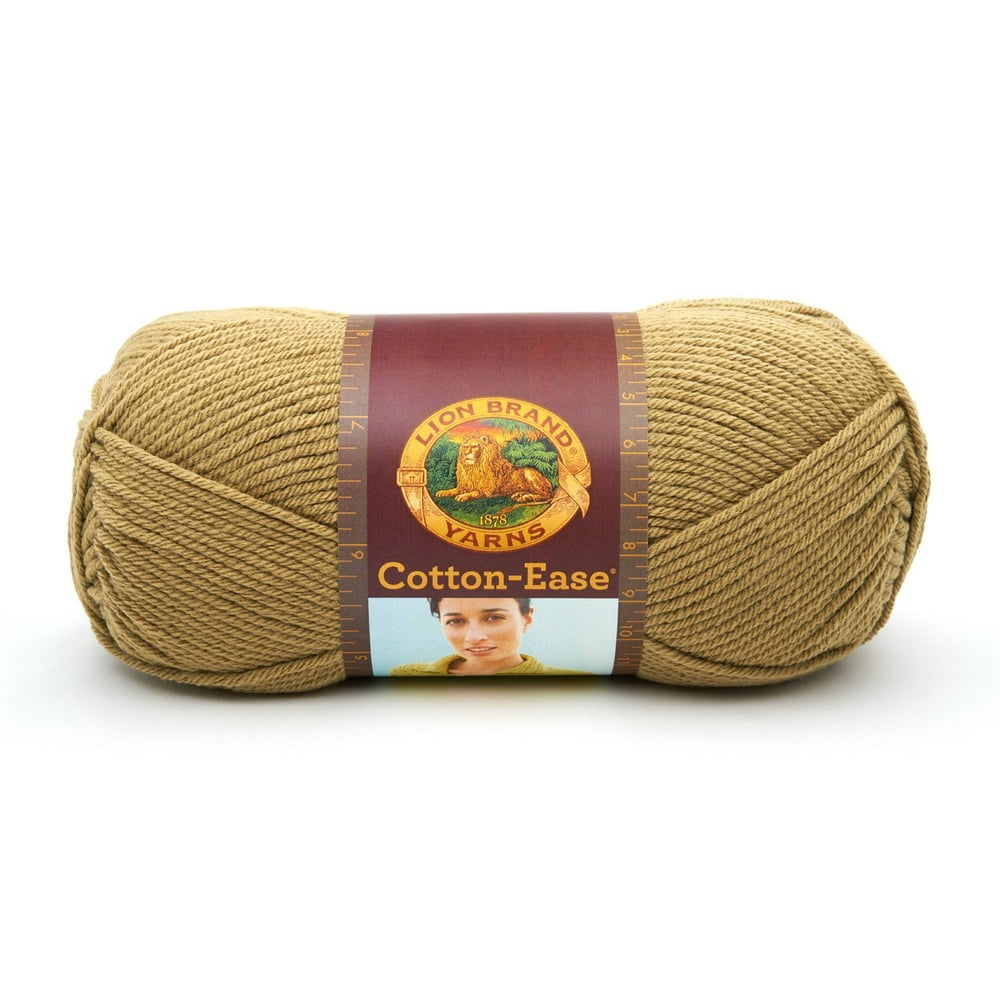 830132I CottonEase Yarn, Cactus, CottonEase is a versatile, soft cotton blend worsted weight