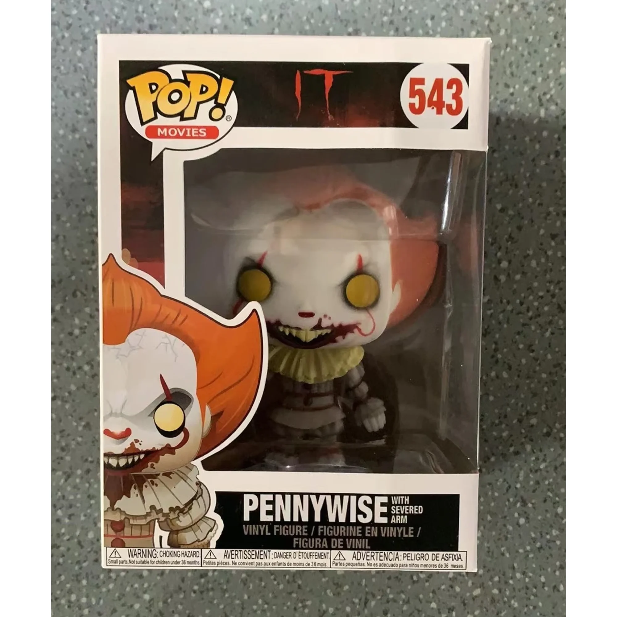 FUNKO POP with box toys Joker Clown Character PENNYWISE Bill