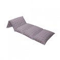 thumbnail image 4 of Starfish Floor Pillow Lounger Cover, Classical Striped Backdrop with Red Colored Sea Stars Maritime Themed Pattern, Nap Mat Printed Fabric Case for 5 Pillows, 88" x 27", Navy White Red, by Ambesonne, 4 of 5