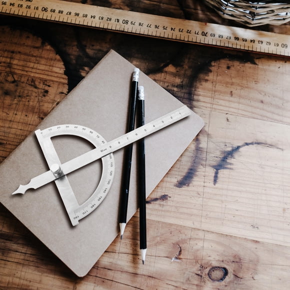 STRANDCHIC Metal Protractor for Woodworking with Swing Arm for Accurate Angle Measuring Applications