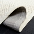 thumbnail image 5 of SAFAVIEH Textural Ashley Geometric Area Rug, Ivory, 6' x 6' Round, 5 of 8