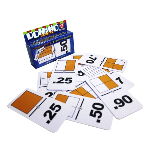 Dominó Fraccidecimal Educatodo J-0092
