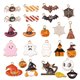 thumbnail image 3 of 23 Piezas Colorido Halloween Metal Encanto Decoración Formas Vívidas Amplias Aplicaciones DIY Hacer Halzgos, Cabaza Murciégo Accesorio SOLEDAD colgantes del encanto, 3 of 7