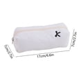 thumbnail image 2 of Feledorashia Pencil Case Travel Organizer, Makeup Brush Bag, Small Storage Pouch for Cosmetics and Toiletries, Lightweight Durable Cloth Material, Compact Portable Design for Home and Office Use, 2 of 6