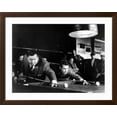 thumbnail image 3 of Art.com The Hustler, Jackie Gleason, Paul Newman, 1961 Photo, Brown Frame Wall Art, 40" x 32", 3 of 5