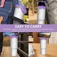 thumbnail image 7 of 30oz Handheld Travel Tumbler with Handle – Double Wall Stainless Steel Insulated Cup, Flip Straw Lid, Leak-Proof & BPA-Free for Hot and Cold Drinks – Durable Coffee & Juice Mug Pink, 7 of 7