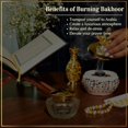 thumbnail image 3 of Dukhoon Al Khaleeji Oud Bakhoor by | Authentic Arabic Bakhoor Incense | 40 gm jar | Handmade, Luxurious | Zesty Oriental Blend | Perfect for Prayer, Ramadan & Eid Gift Hampers, 3 of 10