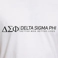 thumbnail image 3 of CafePress - Delta Sigma Phi Black Logo T Shirt - Fitted T-Shirt, Vintage Fit Soft Cotton Tee, 3 of 4