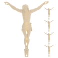 thumbnail image 1 of 5pcs DIY Jesus Sculpture Decoration Christian Jesus Ornament for Crucifix Wall Cross, 1 of 3