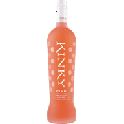Kinky Liqueurs Pink, Vodka, 34 Proof, 750ml Glass Bottle, 25.4 fl oz