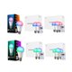 thumbnail image 5 of Modos Duales Bombilla Inteligente Rgb 10W 220V Wifi Bombilla Que Cambia De Color Bombilla De Control De Voz Bluetooth 0-800Lm 2700-5600K Bombilla Led E27 Regulable Con Función De Sincronización Yuarrent HA027803-02, 5 of 5