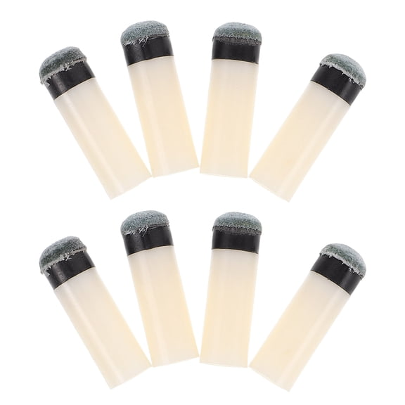 IDEANATEGRATE 8Pcs Billiard Tip Repair Kit Screw On Pool Stick Accessories