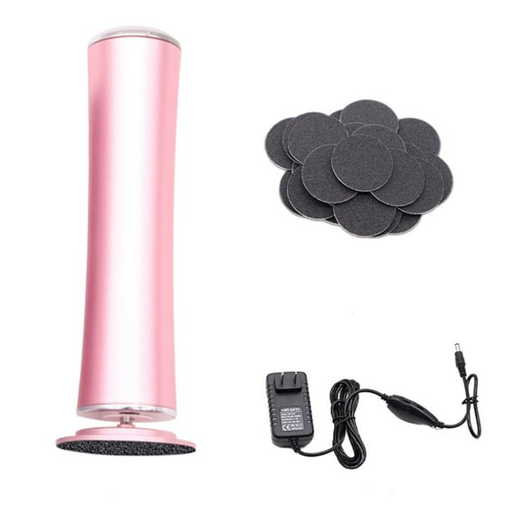 Removedor eléctrico de callos Yuyangstore herramienta de pedicura ajustable portátil Color rosado