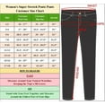 thumbnail image 5 of 2-Pack Women's Super Stretchy Slim Fit Ponte Pants, 5 of 5