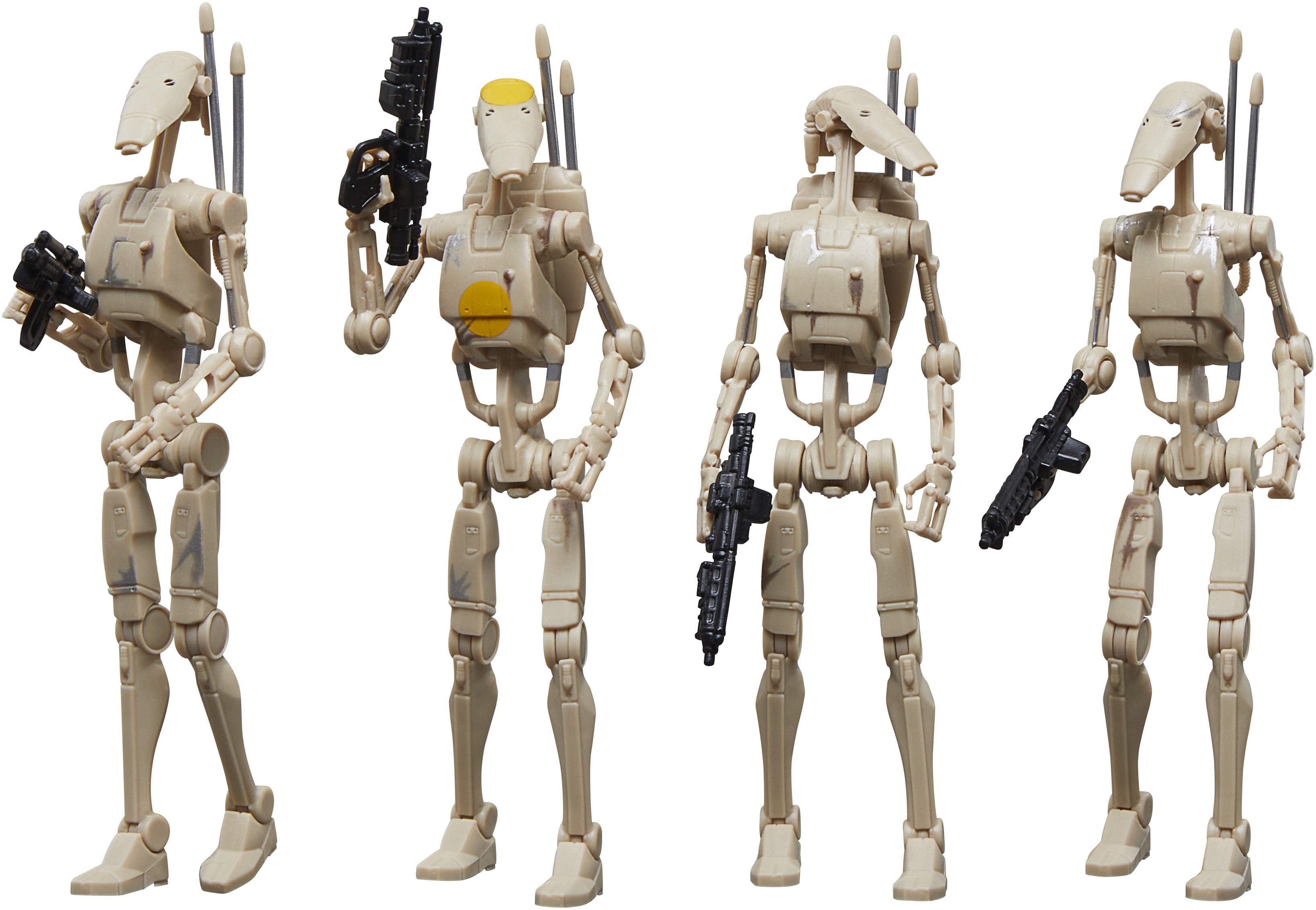 Star Wars: The Phantom Menace - Vintage Collection - Battle Droid Action Figure 4-Pack