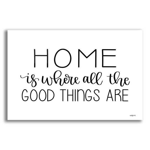Epic Art 'Where The Good Things Are' by Imperfect Dust, Acrylic Glass Wall Art, 24"x16"