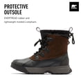 thumbnail image 3 of Bota SOREL Scout 87 XT impermeable para hombre, color negro y tabaco, 3 of 7