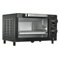 Mainstays 4 Slice Toaster Oven with 3 Setting, Baking Rack and Pan