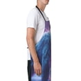 thumbnail image 3 of Lsque Mystical White gorilla Jungle Waterproof Apron Chef Aprons for Men Heavy Duty Chemical Work Apron Extra Long Grilling Aprons with Adjustable Bib Apron, 3 of 9