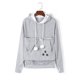 thumbnail image 3 of Unisex Cat And Dog Carrier Hoodies Pet Owner Wear背带连帽衫, 3 of 4