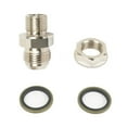 thumbnail image 3 of Destyer Turbocharger Oil Pan For High Performance Easy To Install Return Drain Adapter Carbon Steel Improved Exhaust Flows 1Set, 3 of 6