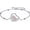 Silver-Dog Bracelet, variant on Compass/Flower/Dog/Cat/Hummingbird/Cardinal/Tree of Life/Cat Animal Bracelets Sterling Silver Adjustable Bracelet Jewelry Gifts for Women 7+2"