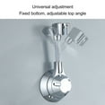 thumbnail image 6 of Adhesive Shower Head Holder No Drill Wall Mount Adjustable Height Angle Plastic Bathroom Bracket Universal Suction Cup Showerhead Mounting, 6 of 7