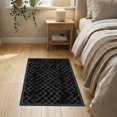thumbnail image 3 of ODIKA Long Framework Interlocking Trellis Motif Featuring Rig Hallway Pet Friendly & Kids Safe Bedside for Bedroom, Nursery, RV, 3 of 7