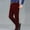 Burgundy, variant on Herrnalise Men's Cotton Slim Fit Corduroy Pant Straight-Leg Corduroy Pant for Men Valentine's Day For Him S-5XL
