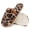 Cheetah Brown, variant on Comwarm Fuzzy Slippers for Women, Cozy Warm Winter Memory Foam Slip On House Shoes for Indoor and Outdoor, Beige
