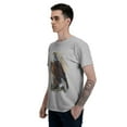thumbnail image 5 of Bald Eagle Men's T-Shirt Cotton 100% Summer Tops Fashion Casual Bald Eagle Short Sleeves for Men Women Round Collar Top Tees, 5 of 6