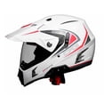 thumbnail image 4 of Casco para moto talla M certificado bluetooth rojo rojo M, 4 of 9