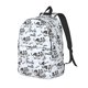 thumbnail image 1 of Disketp Cow With Fresh Milk print Canvas Backpack Lightweight Travel Daypack Student Rucksack Laptop Backpack-Small, 1 of 5