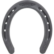 Diamond Farrier 1PLAINB Horseshoe 5-1/4 in L 5 in W 5/16 in Thick Steel