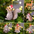 thumbnail image 3 of Sunjoy Tech Christmas Tree Pendant Lightweight Cute Animal Pendant Christmas Decoration for Festival, 3 of 8