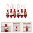 thumbnail image 6 of Gymnture christmas 6pcs Men Neck Ties Christmas Party Necktie Fabric Neck Ties Novelty Neck Ties Xmas Decorations, 6 of 10