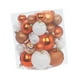 thumbnail image 5 of 36 colgantes decorativos irrompibles para árbol de Navidad. Naranja Blanco, 5 of 9