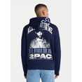 thumbnail image 3 of Tupac Men's and Big Men's Graphic Hoodie Sweatshirt, Sizes XS-5XL, 3 of 5