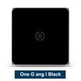 thumbnail image 1 of Tuya ZigBee Light Smart Switch Home Office Control táctil inalámbrico Interruptor de lámpara WiFi Panel de control inteligente, Negro, 1 unidad Speravity EL001893-04B, 1 of 2