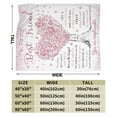 thumbnail image 3 of Best Friend Birthday Gifts, Gifts for Best Friend Women, Bestie Gifts Blanket BFF Gifts, Soul Sister Graduation Gifts Ideas for Women, Friendship Unique Gifts, My Best Friend Blanket 50x40, 3 of 6
