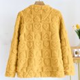 thumbnail image 3 of Hauts Décontractés pour Femmes Haut Décontracté à la Mode pour Femmes Imprimé Col en V Bouton Poche Pyjama à Manches Longues et Haut de Tenue d'Intérieur Hauts de Pyjama pour Femmes, 3 of 7
