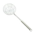thumbnail image 2 of 5.5 Inch Spider Strainer Skimmer, Reinforced Double Coil Wire Skimmer with Large Handle Solid Stainless Steel Strainer Ladle,for Kitchen Deep Frying Food Spaghetti Noodle (1 - Piece), 2 of 8