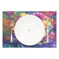 thumbnail image 2 of Rectangular Placemats of 1 Washable Table Mat Suitable for Dining Tables12x18 Inch A Vase Of Vivid Flowers, 2 of 8