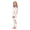 thumbnail image 4 of Fluffy Pajamas Set Fuzzy Winter Warm Pj Sets Pullover Tops and Long Pants Unicorn Pattern Medium, 4 of 8