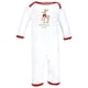 thumbnail image 3 of Hudson Baby Mono De Algodón Unisex Para Bebé Fancy Rudolph 9-12 Meses, 3 of 5